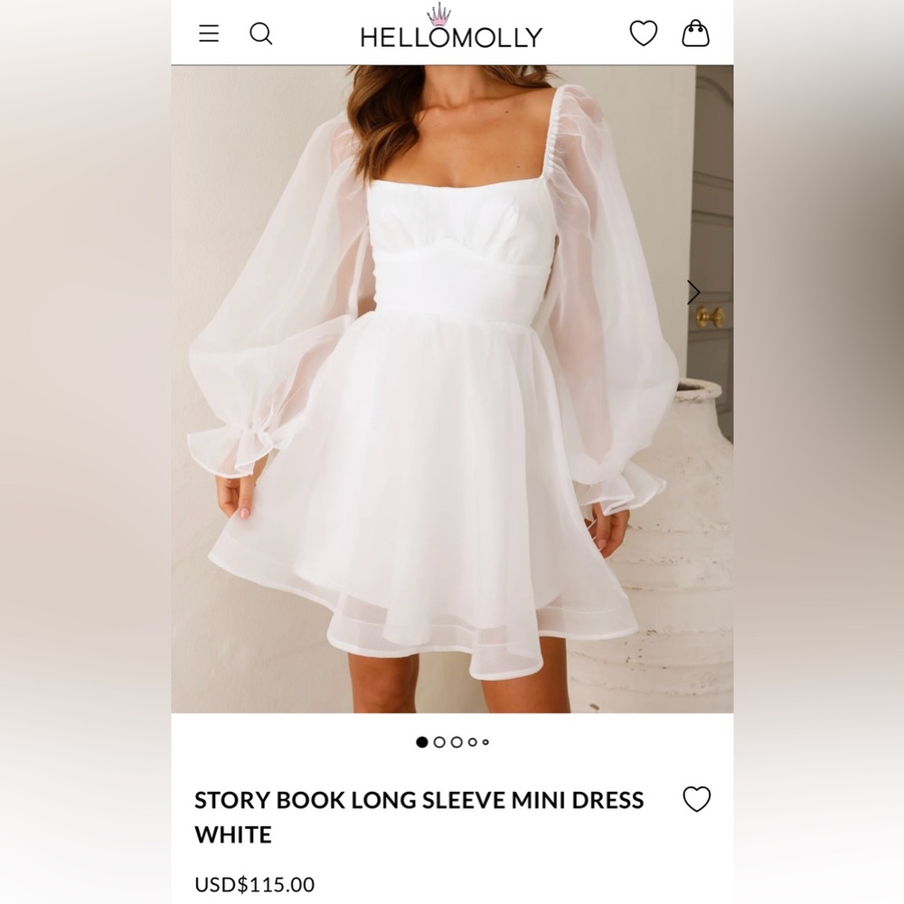 Hello Molly Storybook mini dress